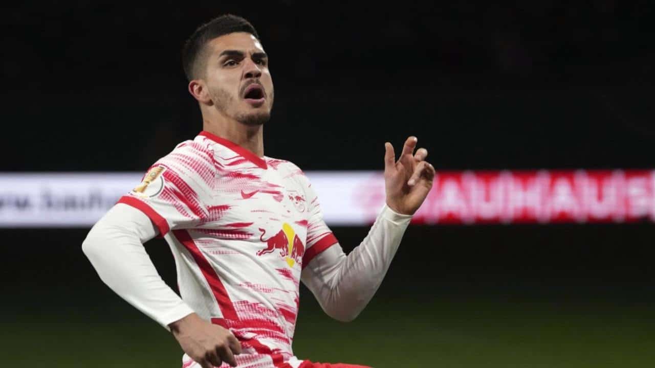 Leipzigs André Silva ©️LaPresse