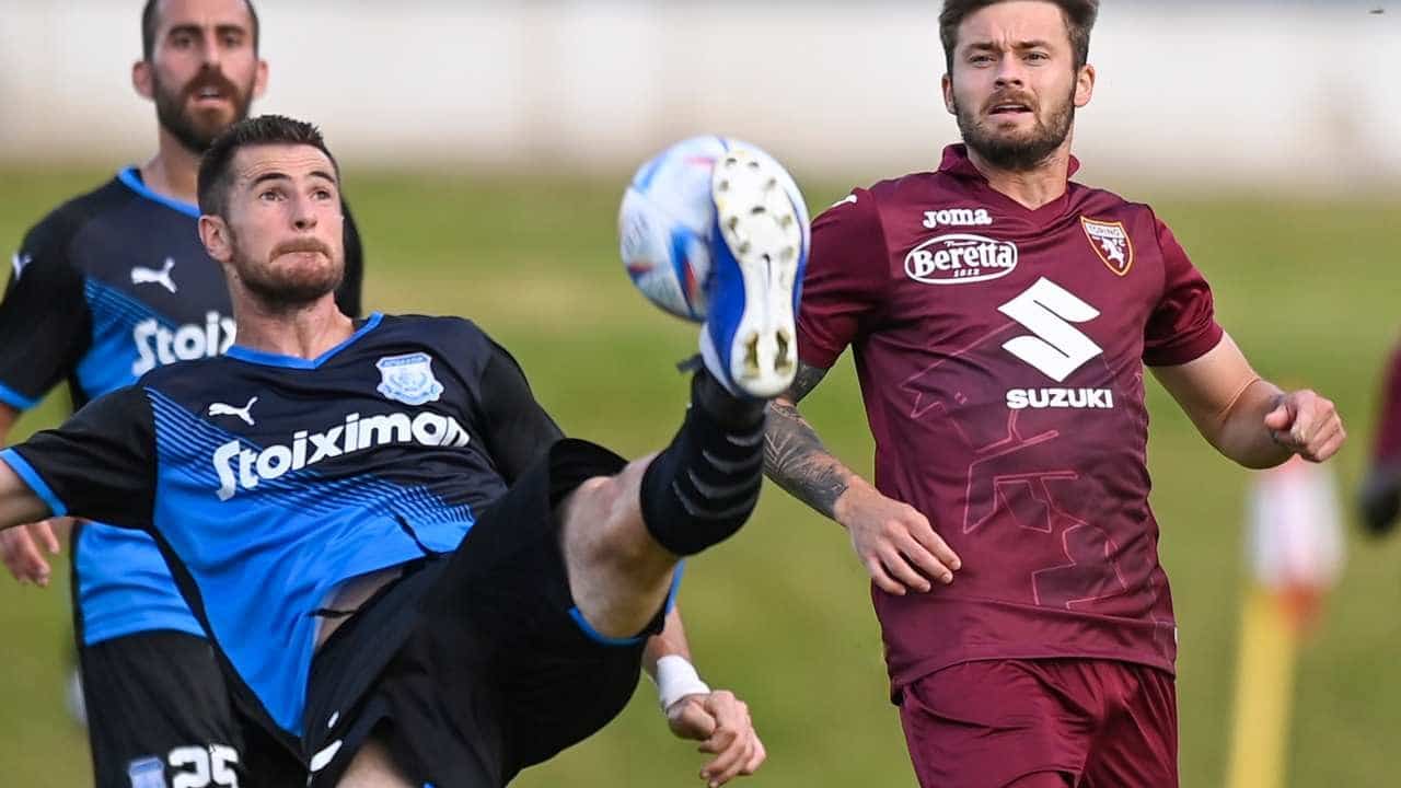 Apollon play a friendly against Torino ©️LaPresse