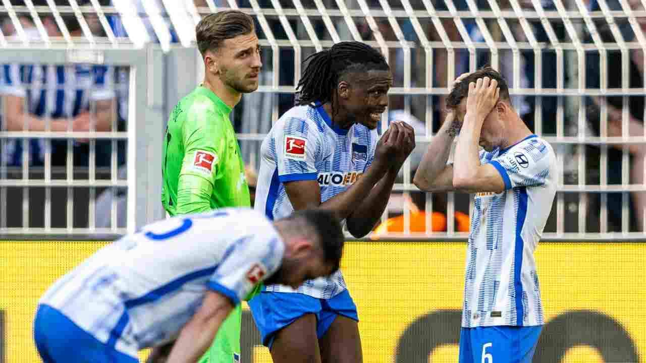 Hertha Berlin players ©️LaPresse