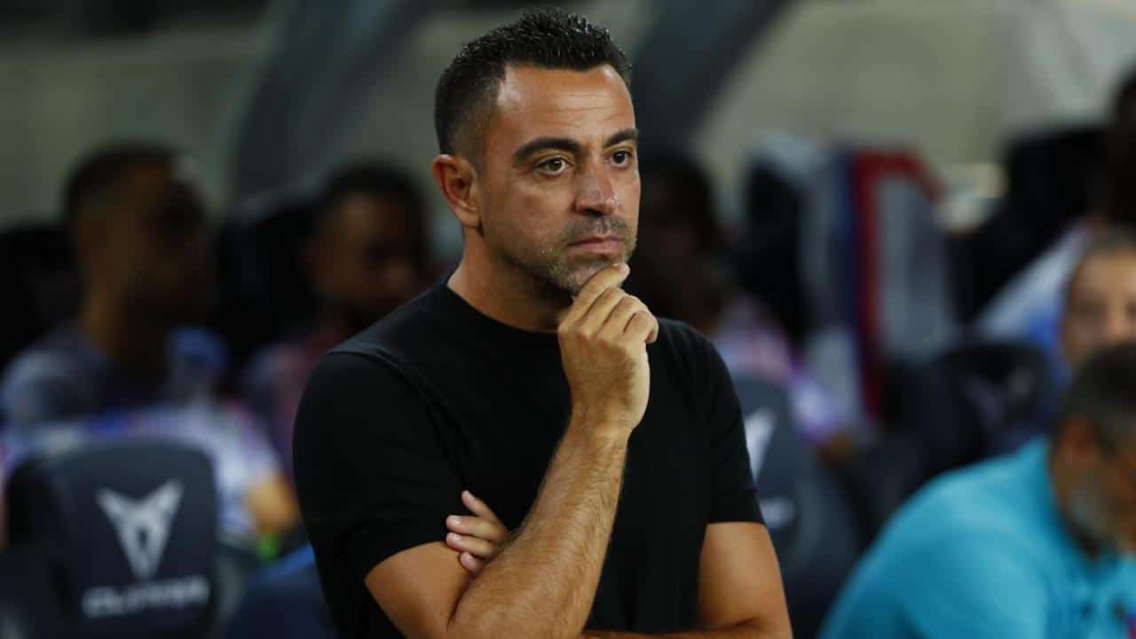 Xavi, entrenador del Barcelona