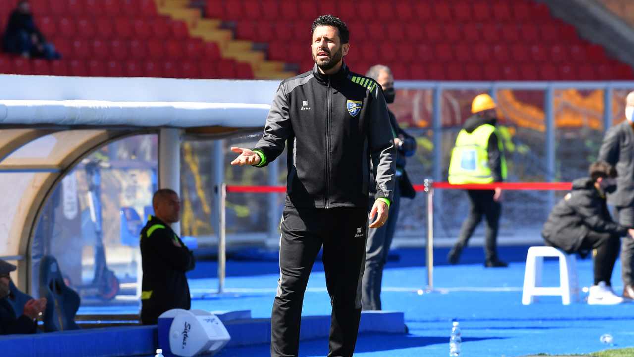 Fabio Grosso, entrenador del Frosinone