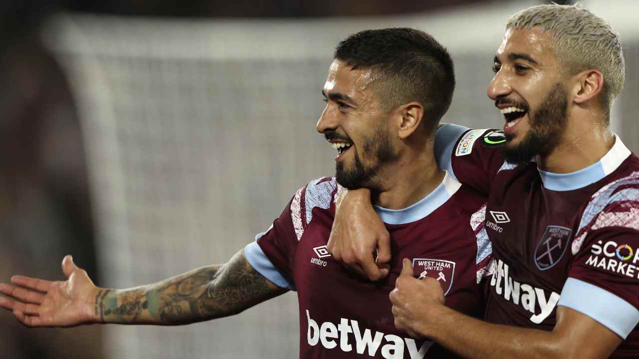 Lanzini y Benrahma