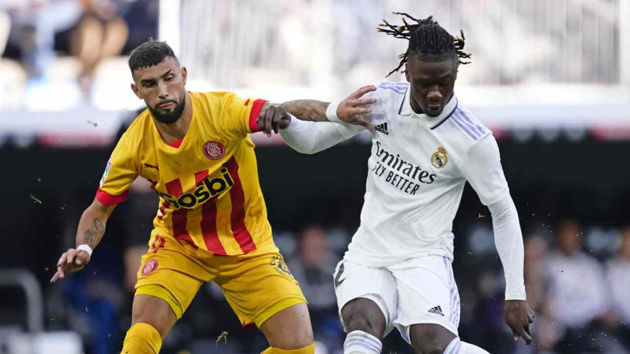 Castellanos del Girona se enfrentó al Real Madrid este pasado fin de semana en la Liga española