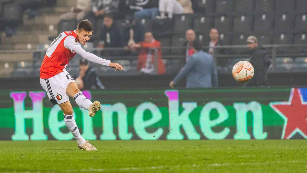 Szymanski of Feyenoord