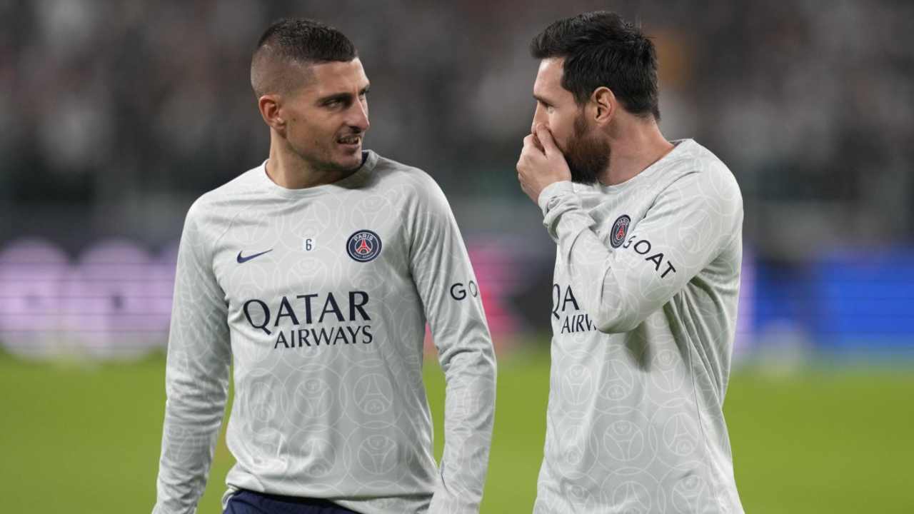 Verratti und Messi