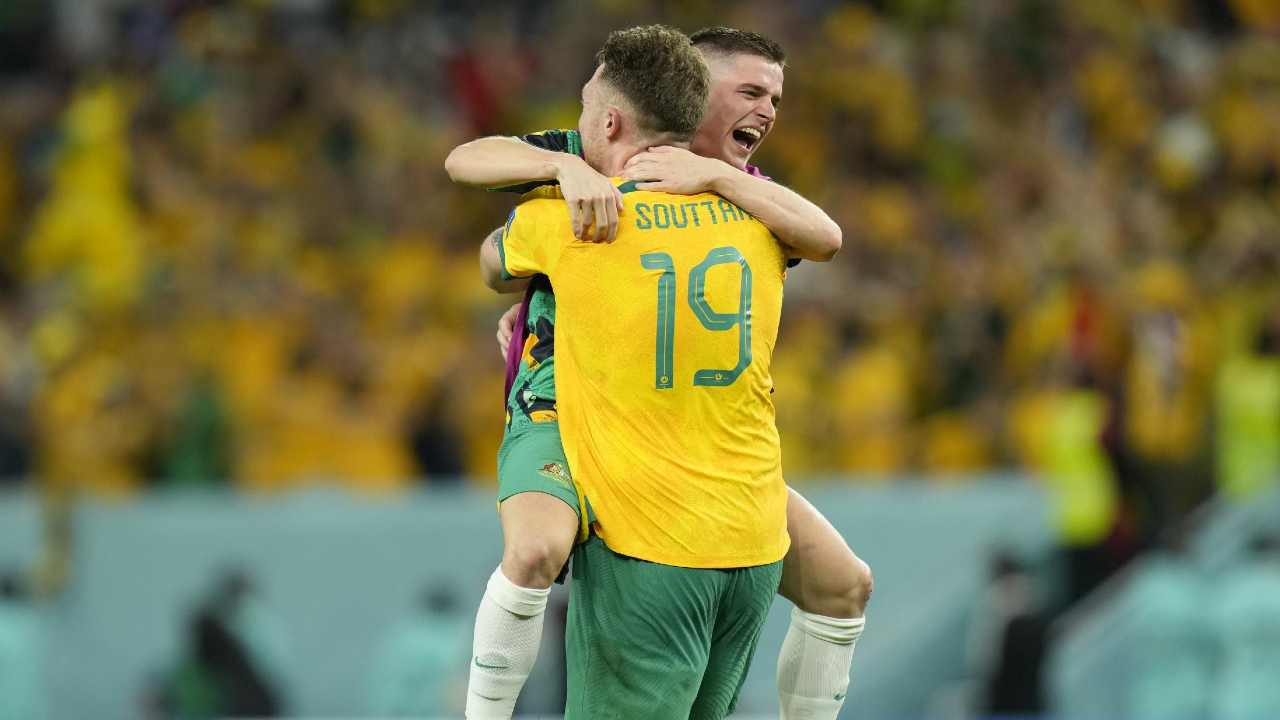 Die Freude der Australier nach der Qualifikation