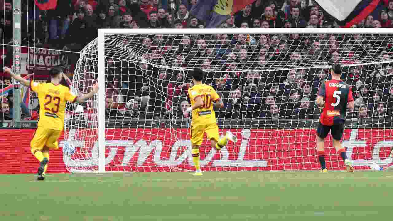 Antonucci's goal in Genoa