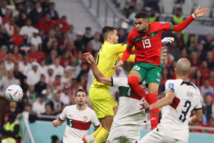 Objectivo do En-Nesyri contra Portugal