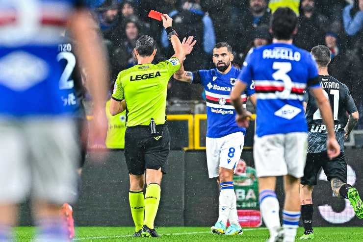 Rincon's sending off against Napoli