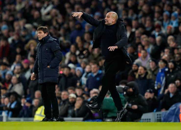 Conte y Guardiola