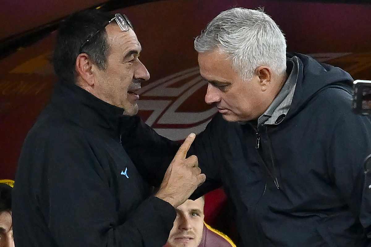 Sarri und Mourinho