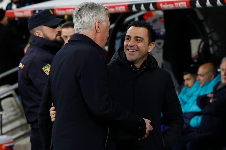 Ancelotti and Xavi