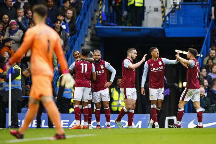 Jogadores do Aston Villa