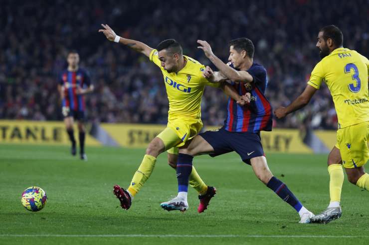 Cadiz committed against Barcelona