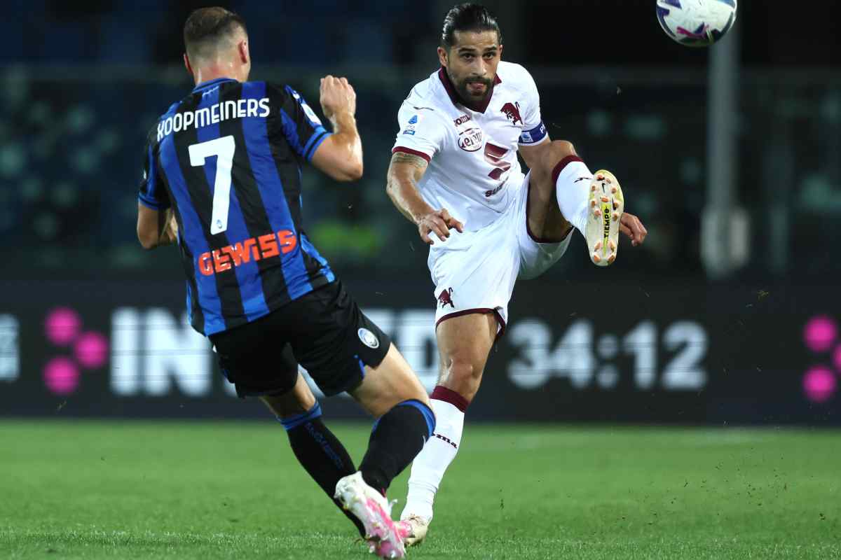 Koopmeiners y Rodríguez en el partido de ida