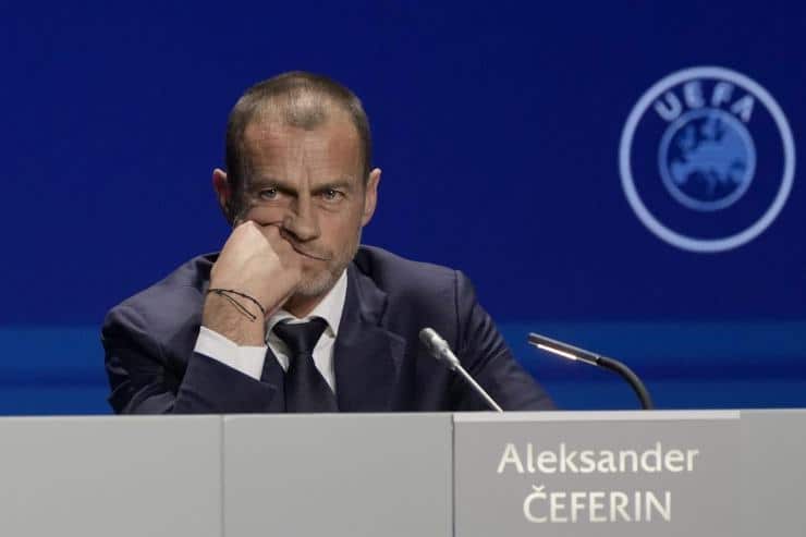 UEFA-Präsident Ceferin (Lapresse)