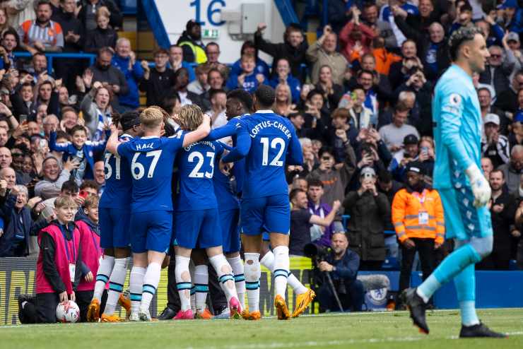 Jogadores do Chelsea