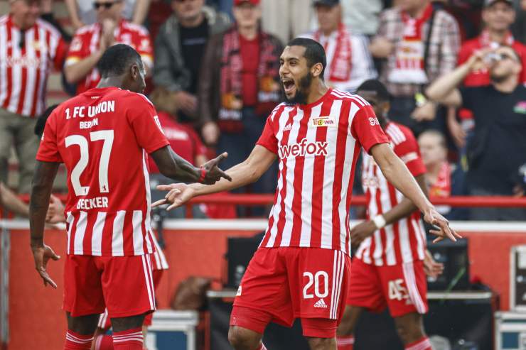 A exultação de Laidouni do Union Berlin