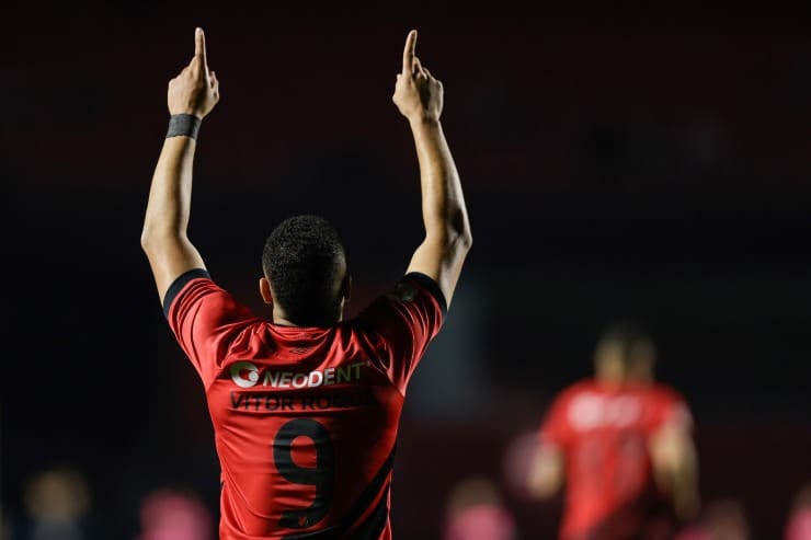 Vitor Roque of Athletico Paranaense