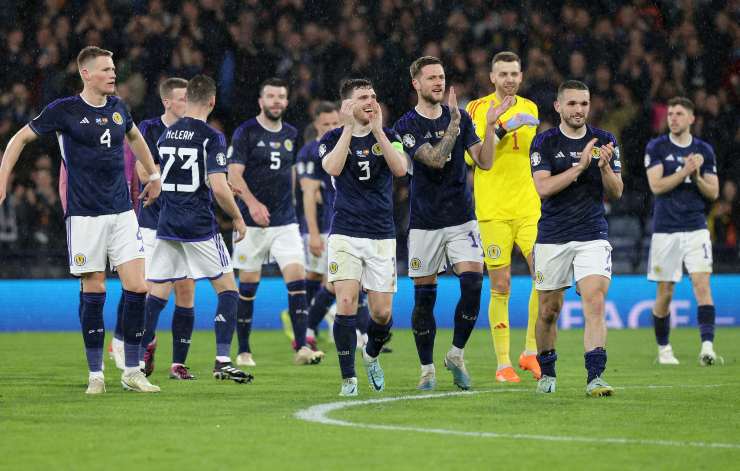 Scotland's players