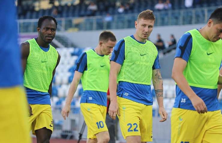 Jogadores do Astana