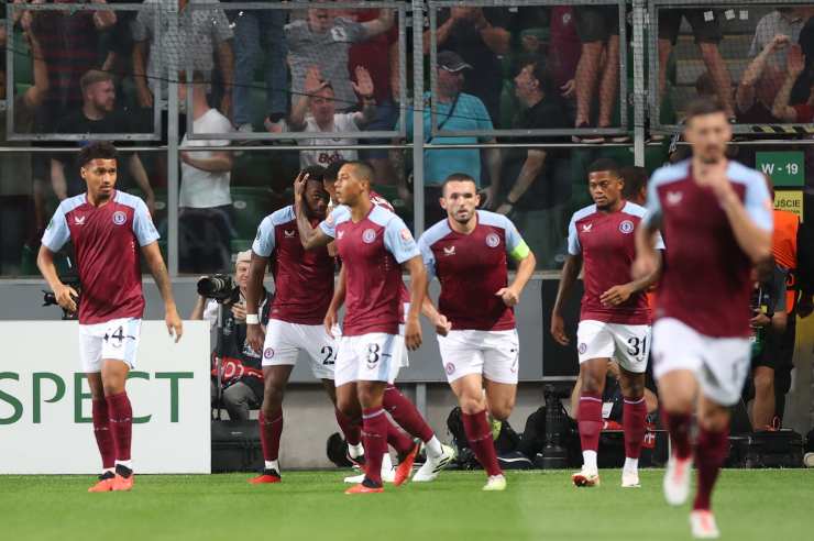 Jogadores do Aston Villa