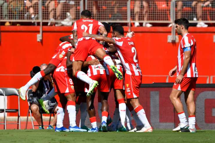 Jogadores do Almeria