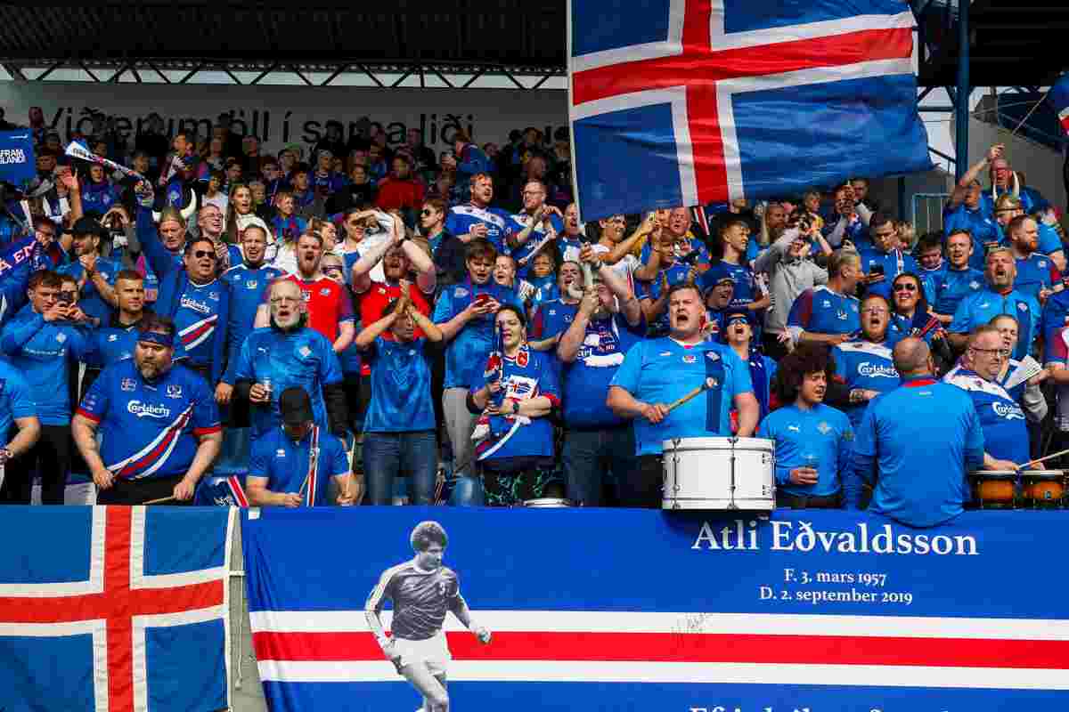 Iceland fans