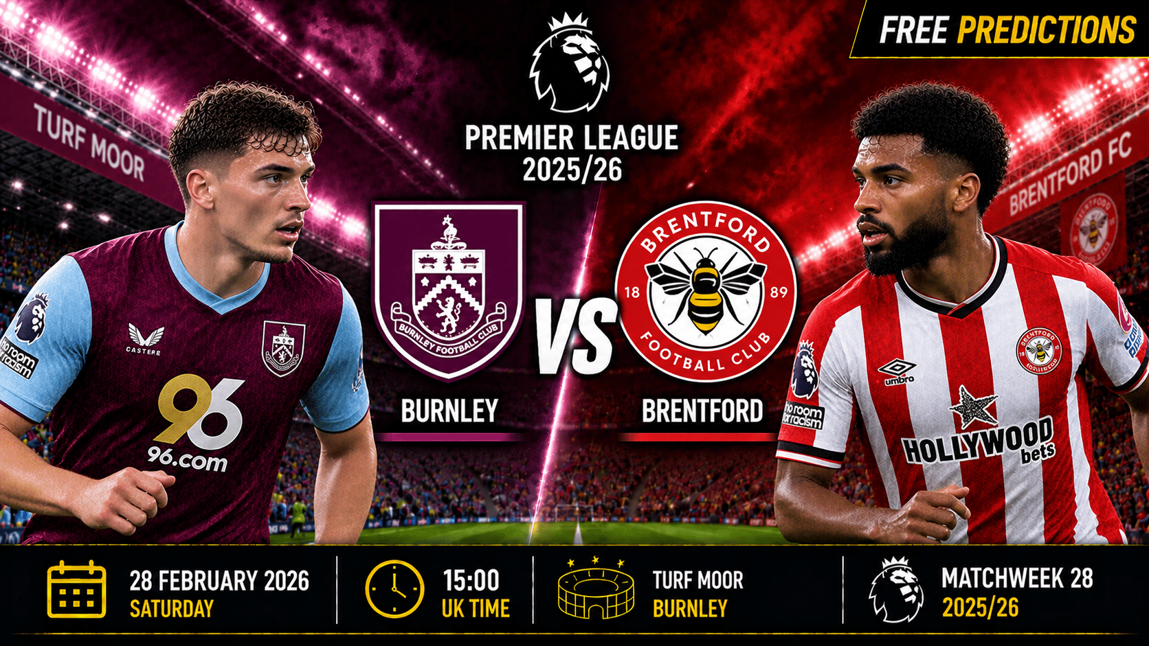 Burnley – Brentford – Premier League 2025/26 Burnley – Brentford – Premier League 2025/26