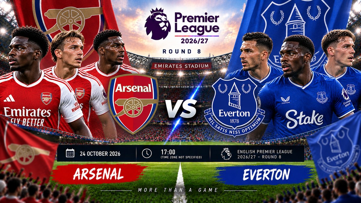 Arsenal – Everton – Premier League inglesa 2026/27 – Jornada 8 Arsenal – Everton – Premier League inglesa 2026/27 – Jornada 8
