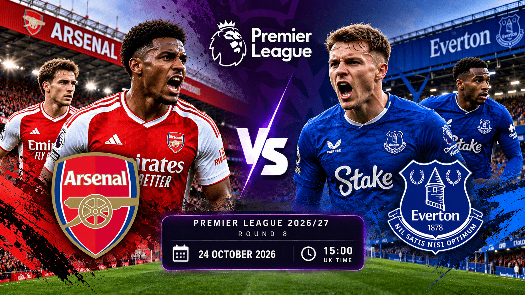 Arsenal – Everton – Premier League 2026/27 – Jornada 8 Arsenal – Everton – Premier League 2026/27 – Jornada 8